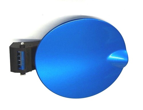 Fiat 500 Petrol Flap in Blue - Picture 2 of 2