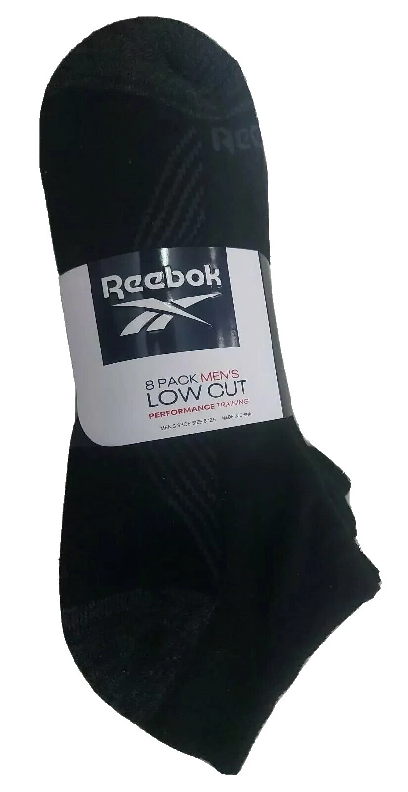 Calcetines deportivos para hombre Reebok negros