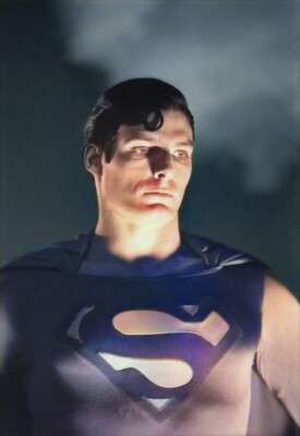 RARE STILL  SUPERMAN CHRISTOPHER REEVE STUNNING CLOSEUP