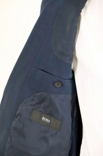 HUGO BOSS Sakko, Mod. Norwin4-J, Gr. 48 / US 38R, Slim Fit, Dark Blue - Bild 4 von 9