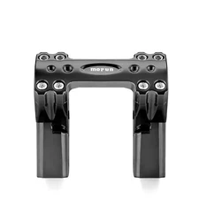 1.1" Pullback 4" Rise Handlebar Riser Clamp For Harley Softail Road King Classic