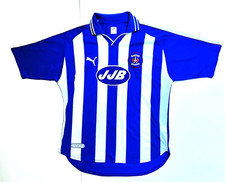 Rare Vintage Kilmarnock FC Puma 2000 The Millennium Men's Large Soccer Jersey