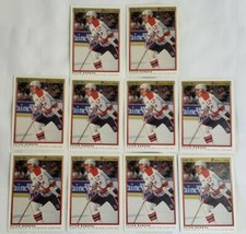 1990 - 1991 PETER BONDRA OPC PREMIER NHL HOCKEY CARD LOT OF 10 O-PEE-CHEE RETRO