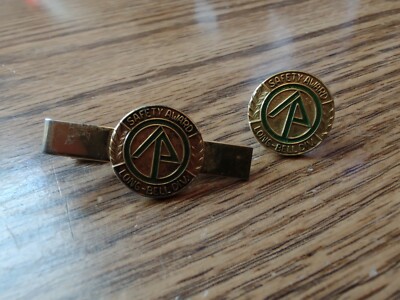 IP international paper LONG BELL Division tie clip & pin. lumber