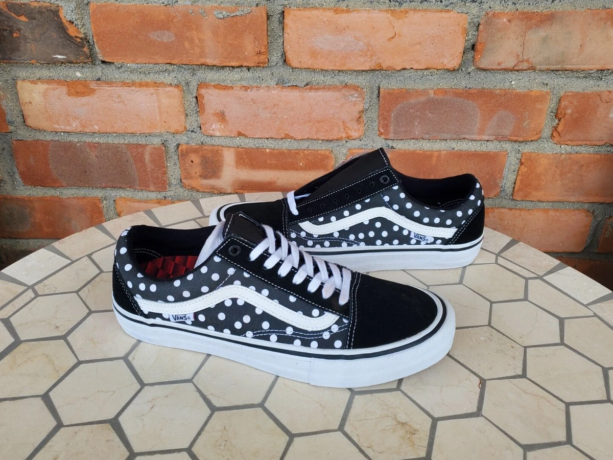 Vans old skool store polka dot