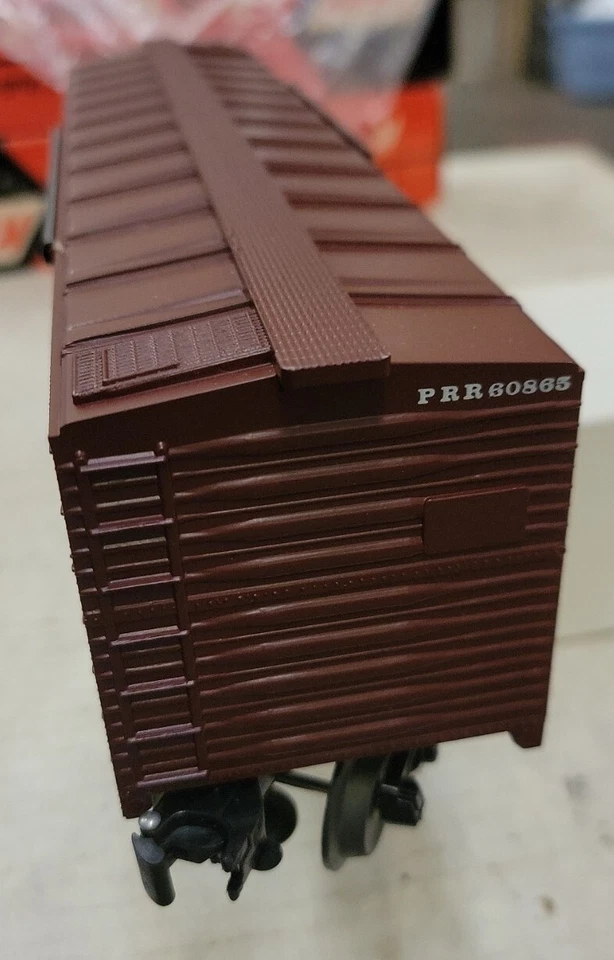 Frank Roundhouse, (KMT) O Scale, Box Car Pennsylvania #60865, PRR, w/box (12F) - Image 4 of 4