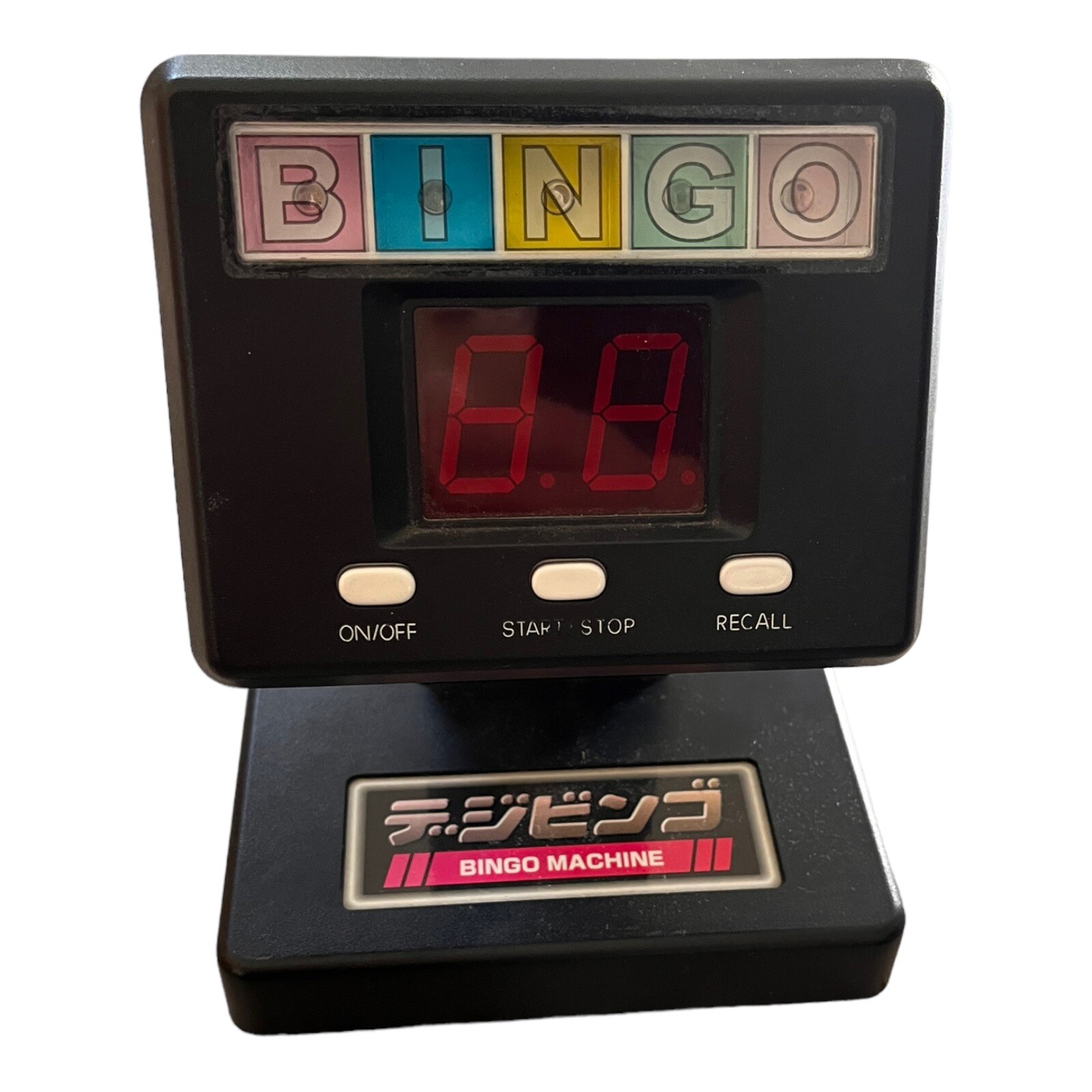 Electronic Bingo machine Vintage black Hanayama Japan Working eBay