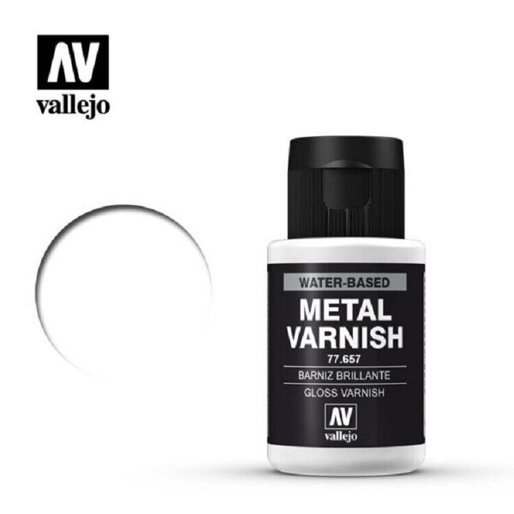  Vallejo Gloss Black Primer 32ml Paint : Arts, Crafts