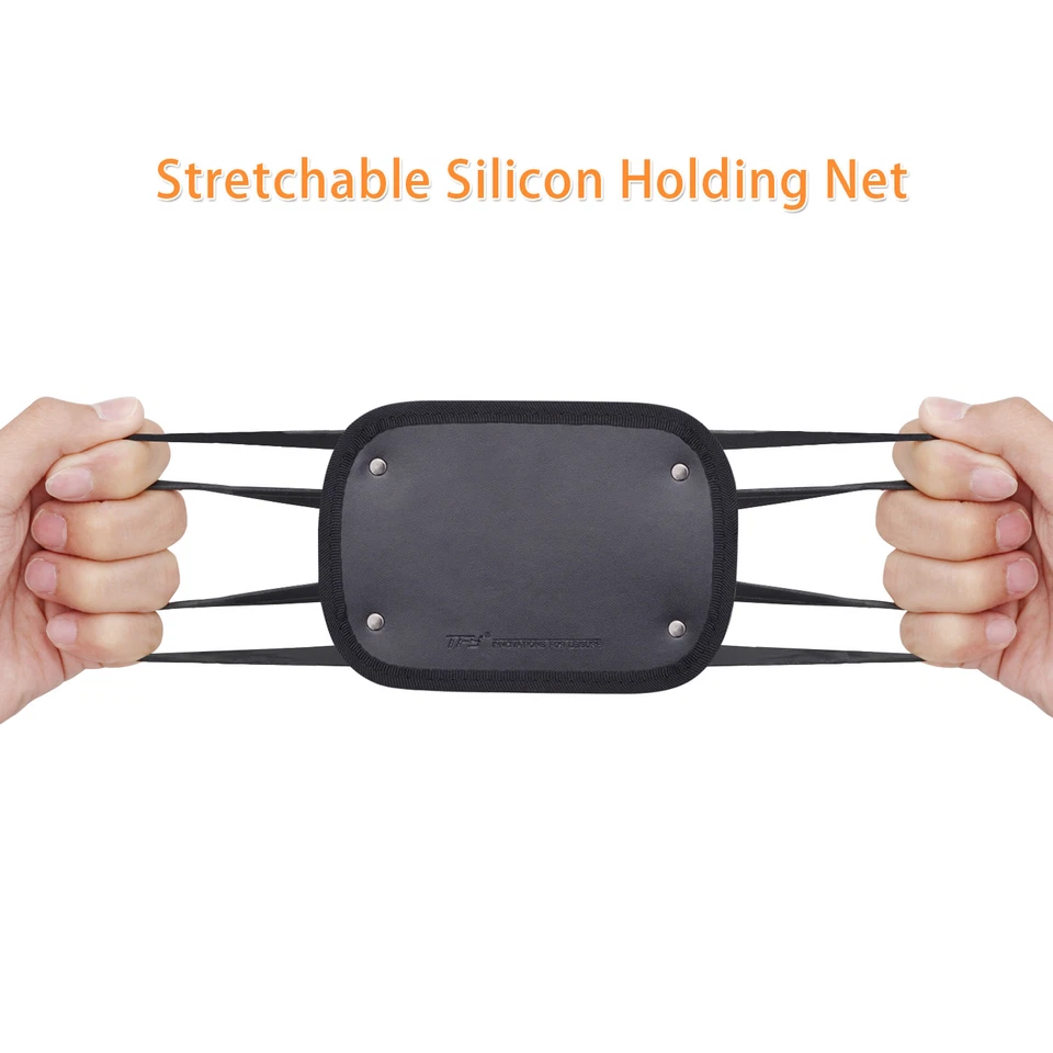 TFY Universal Car Headrest Mount Silicon Holder for 7-10 Inch Kindle Fire Tablet - Image 3 of 4