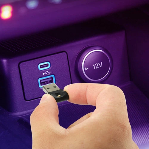 1x USB LED Car Neon Atmosphere Ambient Light Bulb Mini Lamp Interior Accessories - Bild 9 von 15