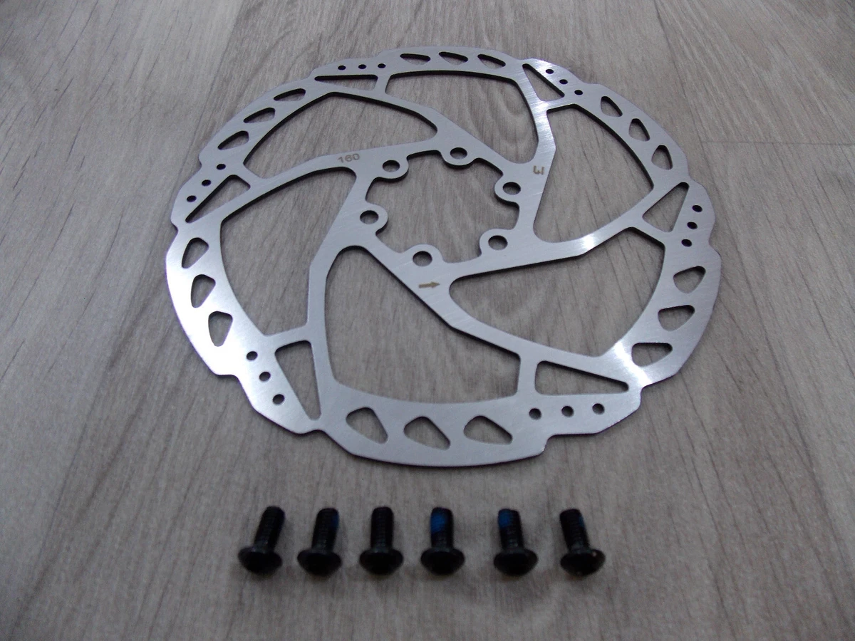 Disque De Frein Tektro TR160-24 160mm 6 Trous - Acier Argenté - 137 Grammes - Neuf