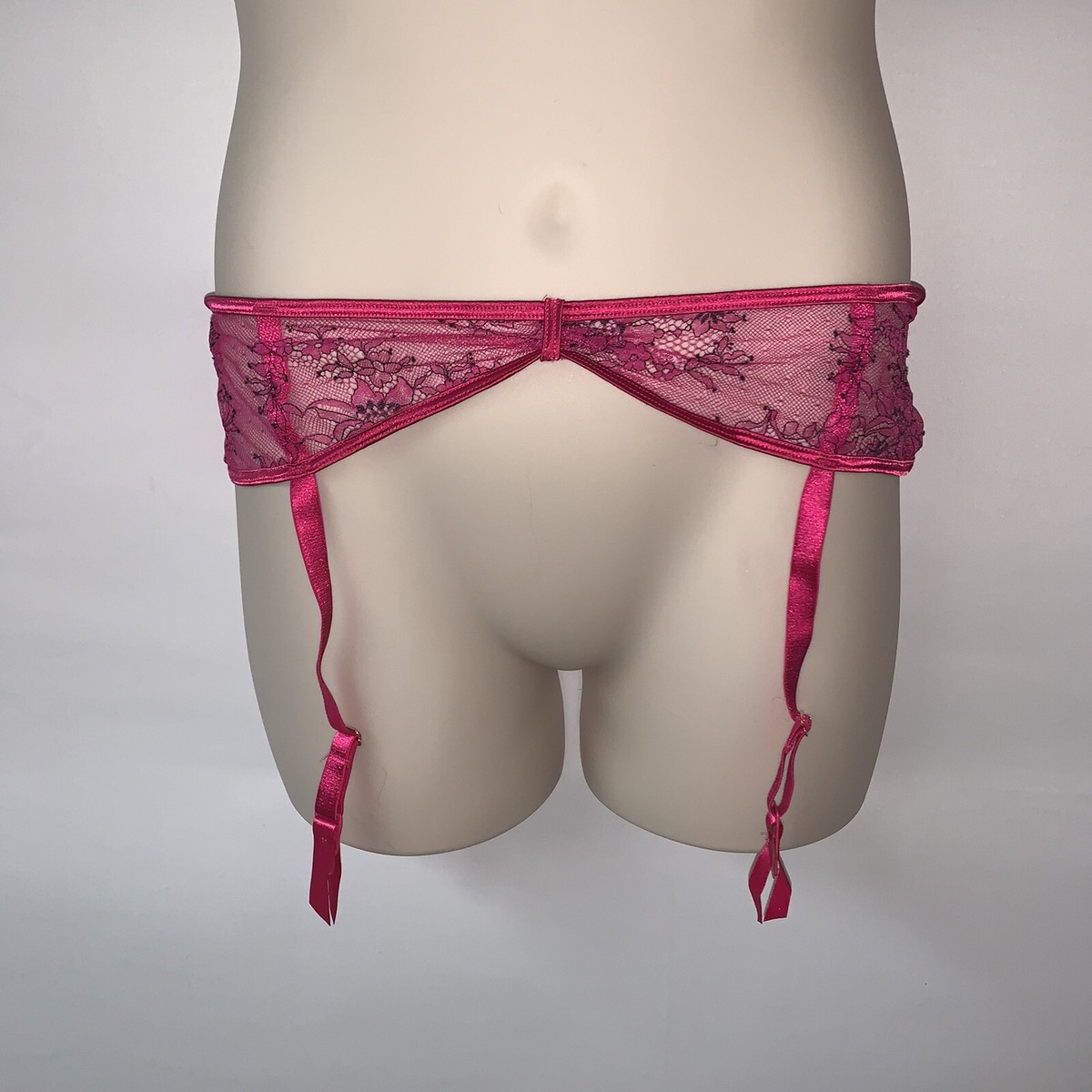 Cacique Garter Belt Plus Size 14/16 Womens Pink NWOT