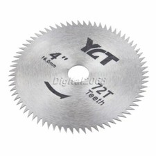 4" 72 Teeth Cutting Wheel Cutter Discs High Speed Steel Circular Saw Blades 1Pc