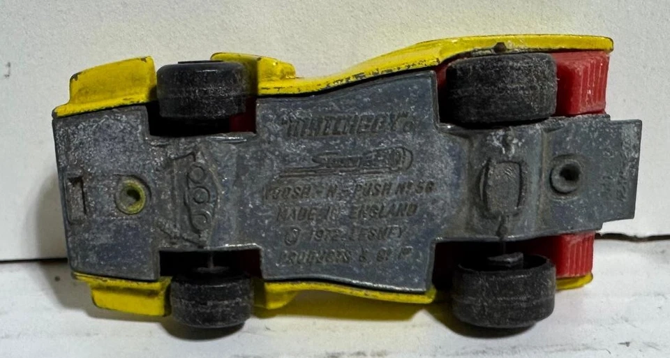 Vintage Matchbox Lesney Woosh n Push Superfast #58 (1972) - Image 3 of 4