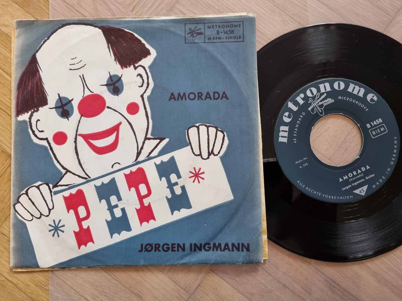 7"" Single Jorgen Ingmann - Amorada/ Pepe Vinyl Germany