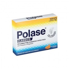Polase Classico, Magnesio e Potassio,Integratore Alimentare, Sali Minerali 12 bu