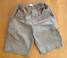 Old Navy Boys Cargo Shorts Tan/Khaki Size 14 Adjustable Waist