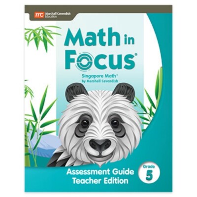 5th Grade 5 Math In Focus Assessment Guide Teacher Edition 2020 Singapore Math