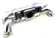 Polished Aluminium Inlet INTAKE MANIFOLD FITS WRX EJ20 GC8 GDB EJ25 2.0L 2.5L