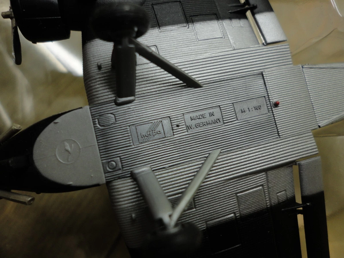 HERPA JUNKERS JU 52/3 M LUFTHANSA D-AQUI DIETENHOFEN 1/160 SCALE USED