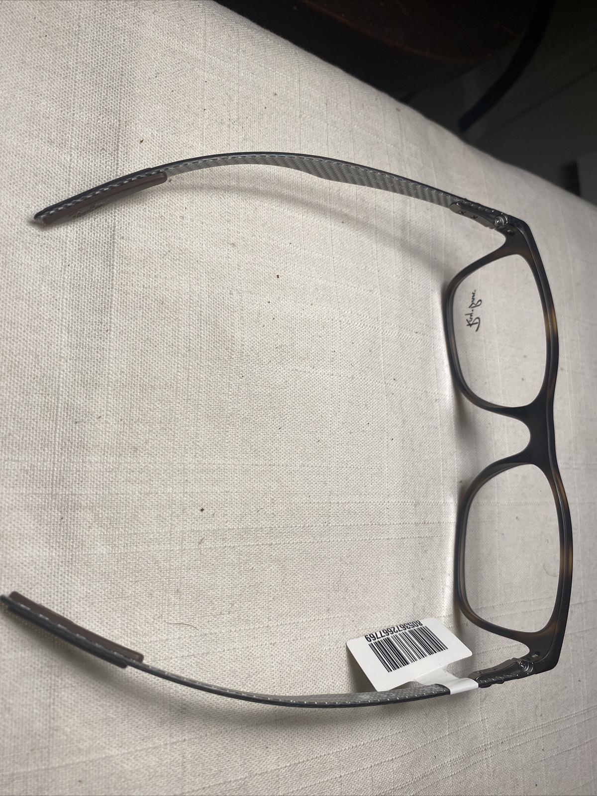 New Rayban Rb8903 5200 55/18/145 Men’s Tortoise Carbon Fiber Eyeglasses