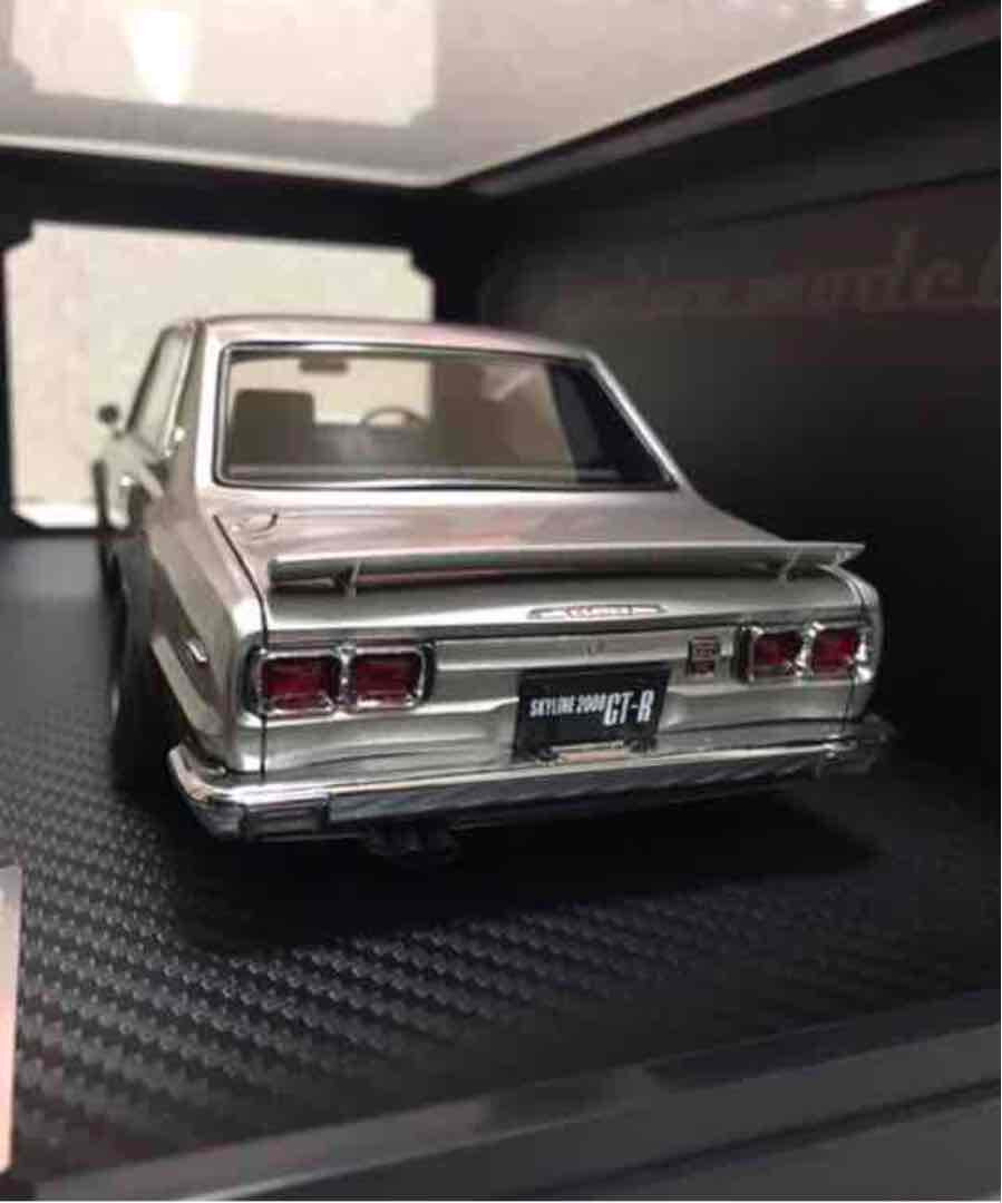 Ignition Model Nissan Skyline 2000 GT-R KPGC10 Silver IG0040 Ignition Model Nissan Skyline 2000 GT-R KPGC10 Silver IG0040