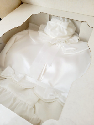 Vintage Baptism Christening Piece Outfit Preserved Family Heirloom  Keepsake