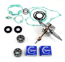 Engine Rebuild Kit for Kawasaki KX 65 Crank shaft Main Bearing Oil Seal Gaskets