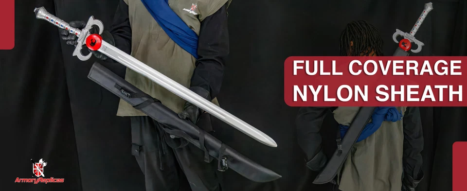 Réplica de espuma ThunderCats Espada de presagios Lion-O Cosplay LARP utilería arma de 42" Foto 4 de 4