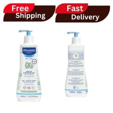 Mustela Baby Gentle Cleansing Gel - Baby Hair  Body Wash - with Natural Avocado