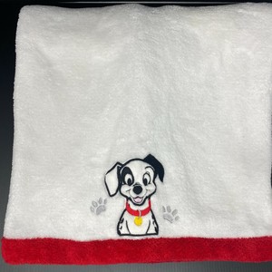 101 dalmatians baby blanket