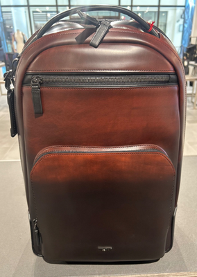 NEW Tumi Harrison WARREN 100% Leather Laptop Backpack - BURNISHED WINE  OMBRE 883509222018| eBay