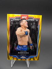 Esteban Ribovics 2025 Topps UFC Chrome #75 Green RayWave Refractor RC 39/50