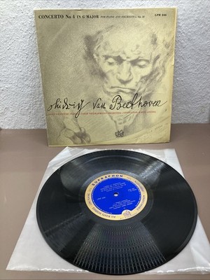 10'' LP concerto no. 4 G Major piano palenicek CPO Ancerl LPM 246 CZ