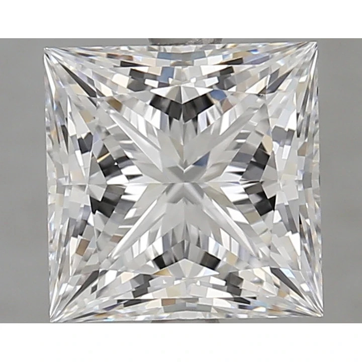 Lab Grown IGI Certified 2.10 CT Princess Cut Loose Diamond D Color VVS2 Clarity