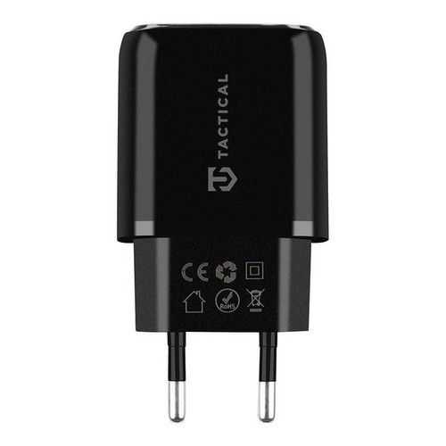 Tactical Caricabatterie A001 20w Usb+usb-c Black Per Huawei Honor 8x Max 9n P20 - Foto 2 di 6