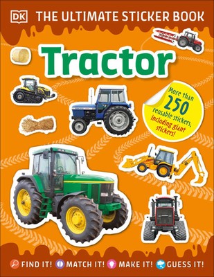 The Ultimate Stick*r Book Tractor | DK | Taschenbuch | Kartoniert / Broschiert