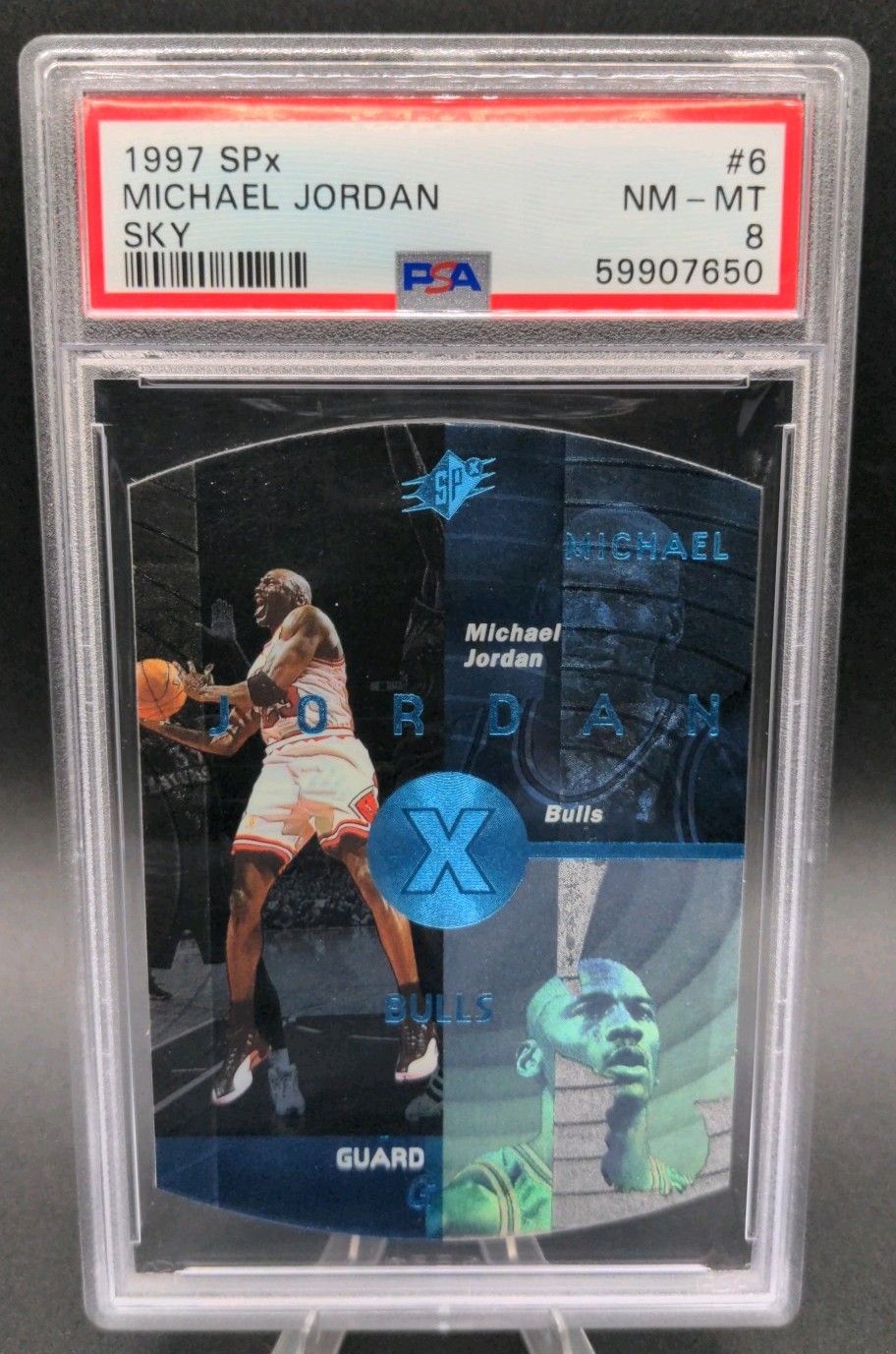 1997-98 SPx - Michael Jordan #6 Sky