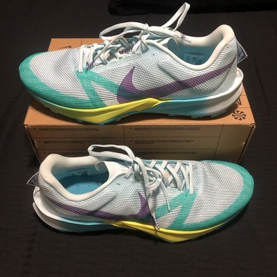 Nike Kiger 10 'Glacier Blue Field Purple' Trail Running Shoes FV3929-400 Size 15