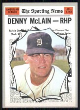 1970 Topps #467 Denny McLain