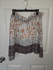 Maurices Women's XL Floral Skirt