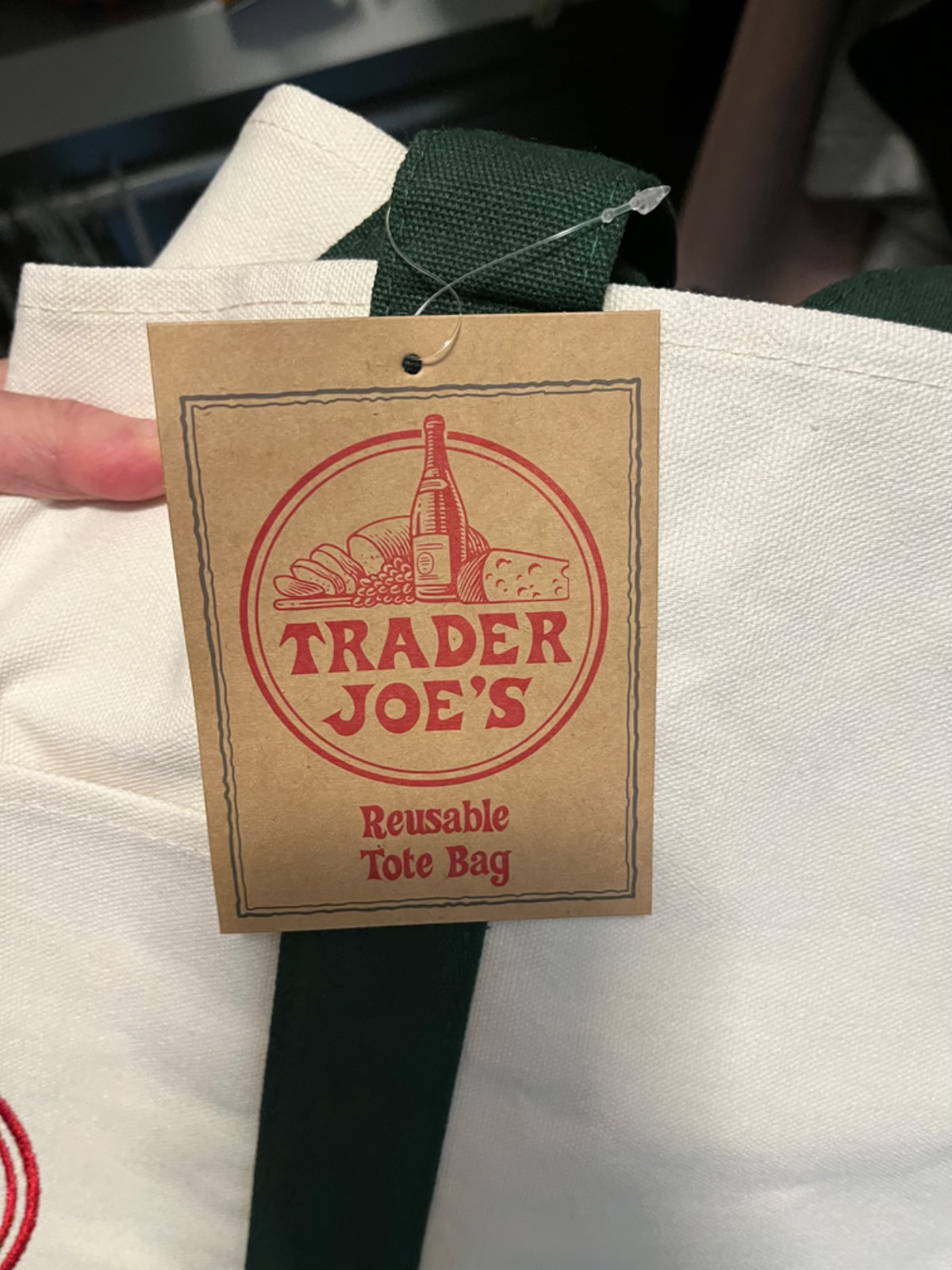TRADER JOE'S CULT FAVORITE LIMITED EDITION TOTE BAG + BUY 1 GET ONE FREE image 2