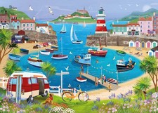 Otter House Harbour Lighthouse 1000 Piece Jigsaw Puzzle Gift for Adults