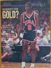 Michael Jordan Where Is The Gold Autographed Picture