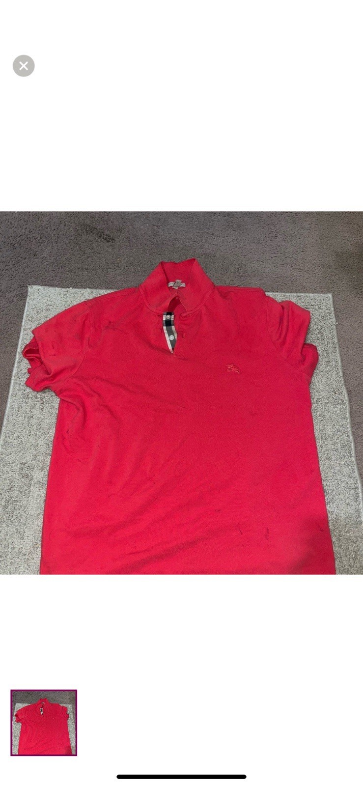 burberry polo Shirt 