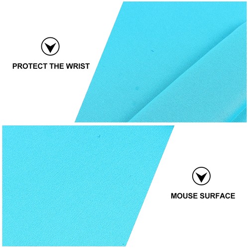 1pc Memory Cotton Mouse Pad Computer Table Cushion Wrist Rest Support Mouse Pad - 第 4/12 張圖片