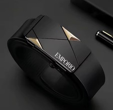 Emporio Men's Belt Automatic Buckle Belt Men Casual Belt Men's Fashion Belt