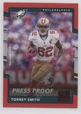 2017 Panini Donruss Press Proof Red Torrey Smith #134 03rx