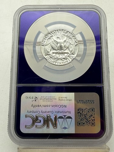 1956 NGC PF67 CAMEO SILVER PROOF Trader Bea Purple Core Rare! - Picture 3 of 4