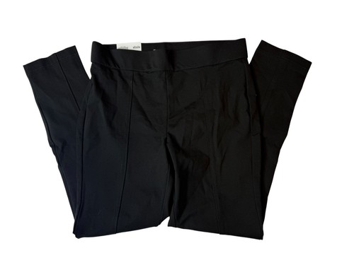 New NWT ANNE KLEIN Jeans Tummy Control Ponte Pant Women's Meidum Black. Stretch - Picture 2 of 9